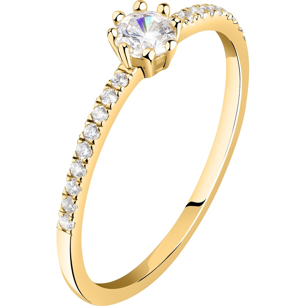 Live Diamond Bague pour femme 375 Or jaune recylé or jaune Bague