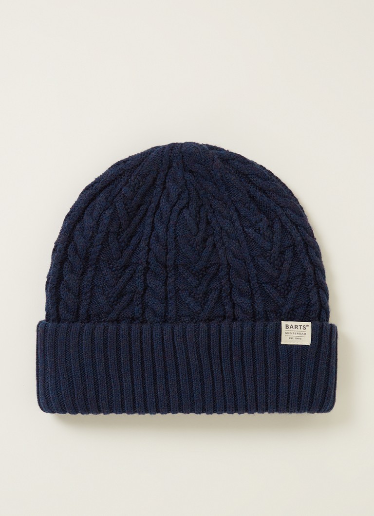 Barts Pacifick cable-knit hat in wool blend