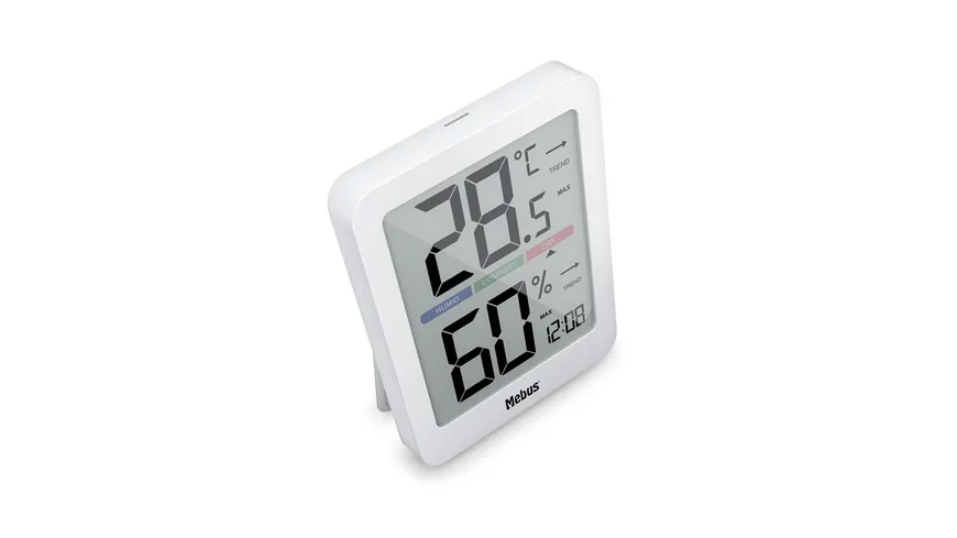 Mebus Thermo/Hygrometer weiß