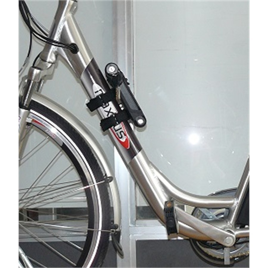 Faltschloss mit Schlüssel fürs Fahrrad, 192x76 mm, von Maxxus - ATU