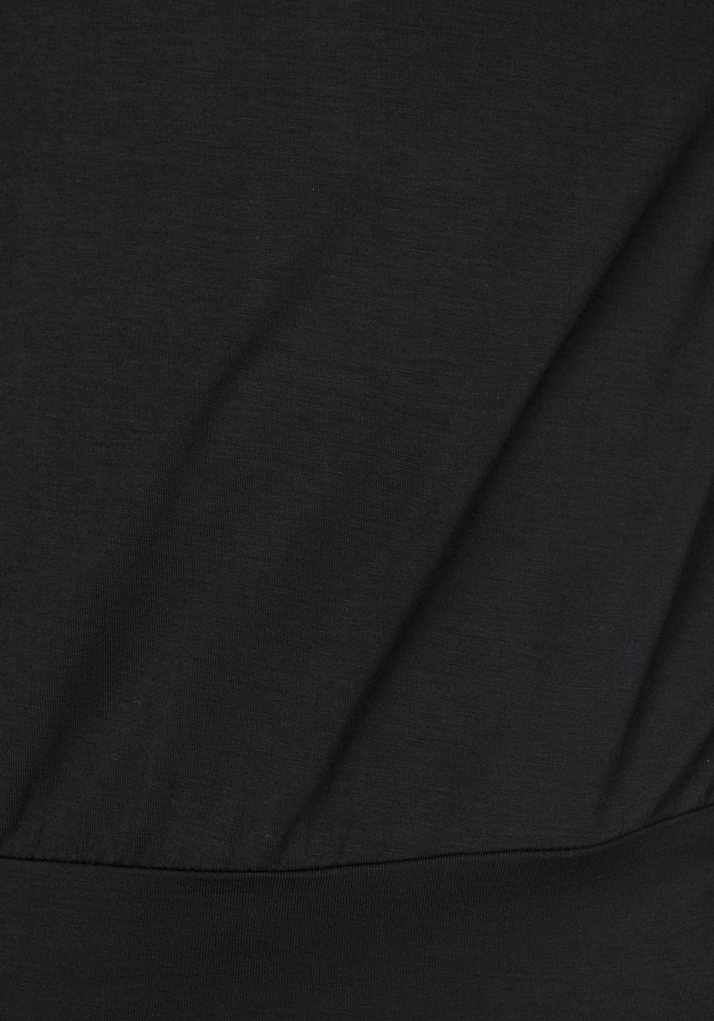 LASCANA Longshirt mit breitem Bund