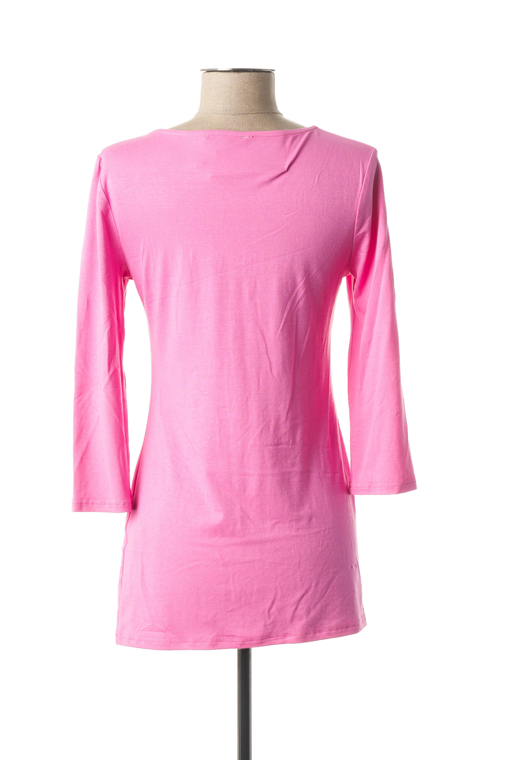 Multiples Tuniquemanchelongue Femme couleur rose