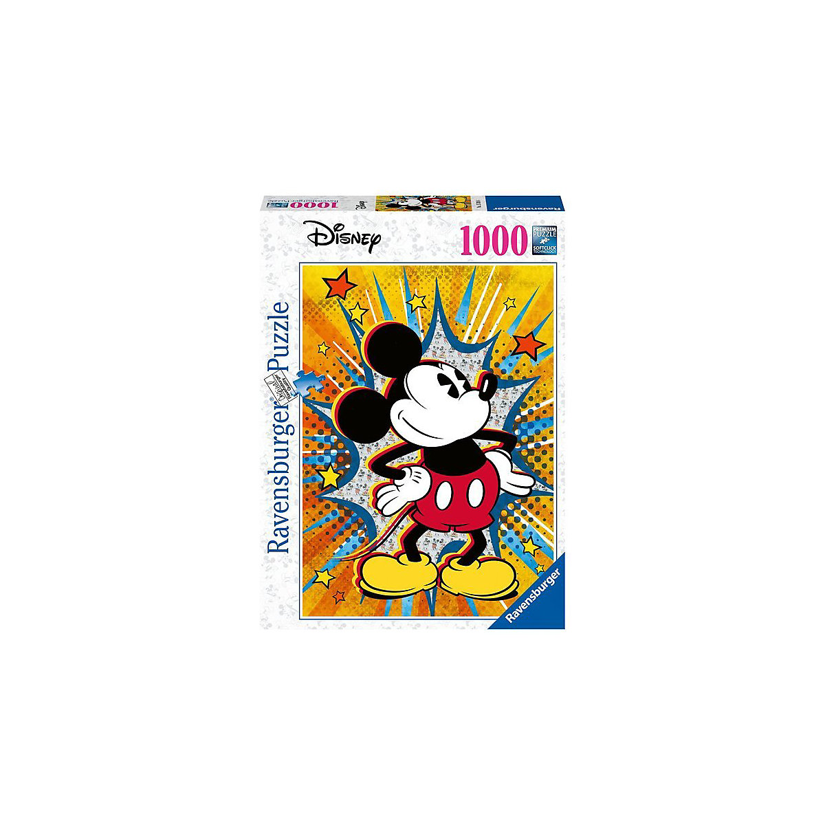 Puzzle 1000 Teile, 70x50 cm, Retro Mickey