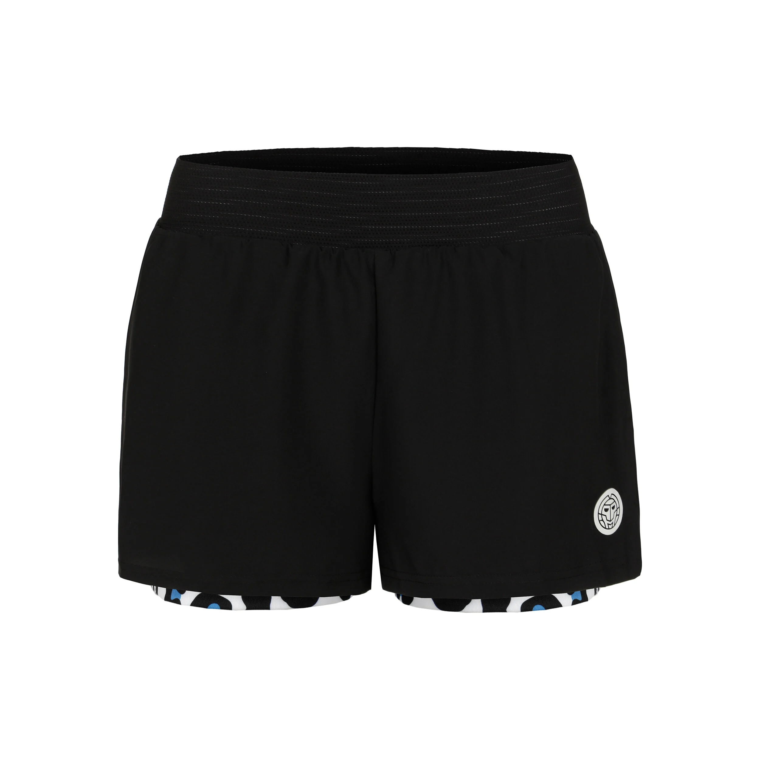 Leoparty Styles Printed 2in1 Shorts Damen - Schwarz