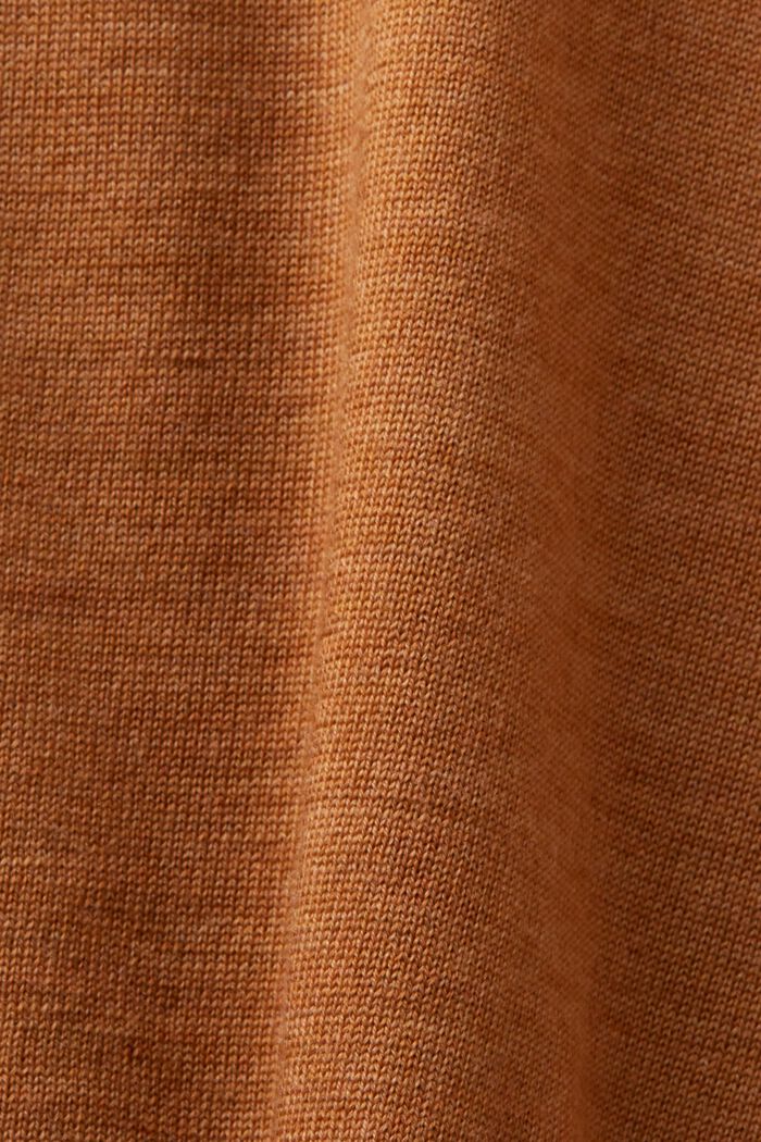 Rollkragenpullover aus Wolle