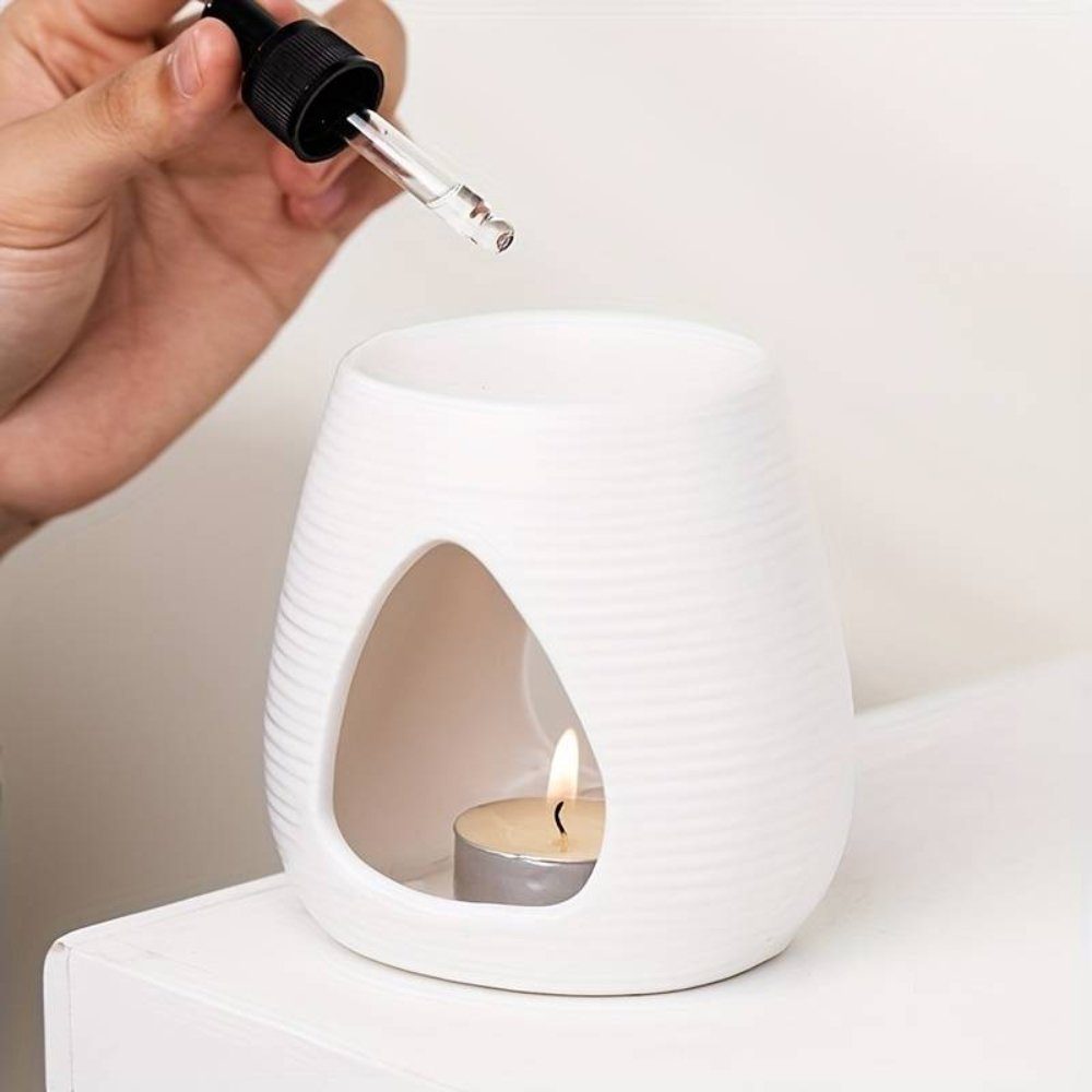 SHUAIVIBES Duftlampe Aromalampe Duftlampe Teelicht-Kerzendiffusor Aromabrenner Wachsschmelz