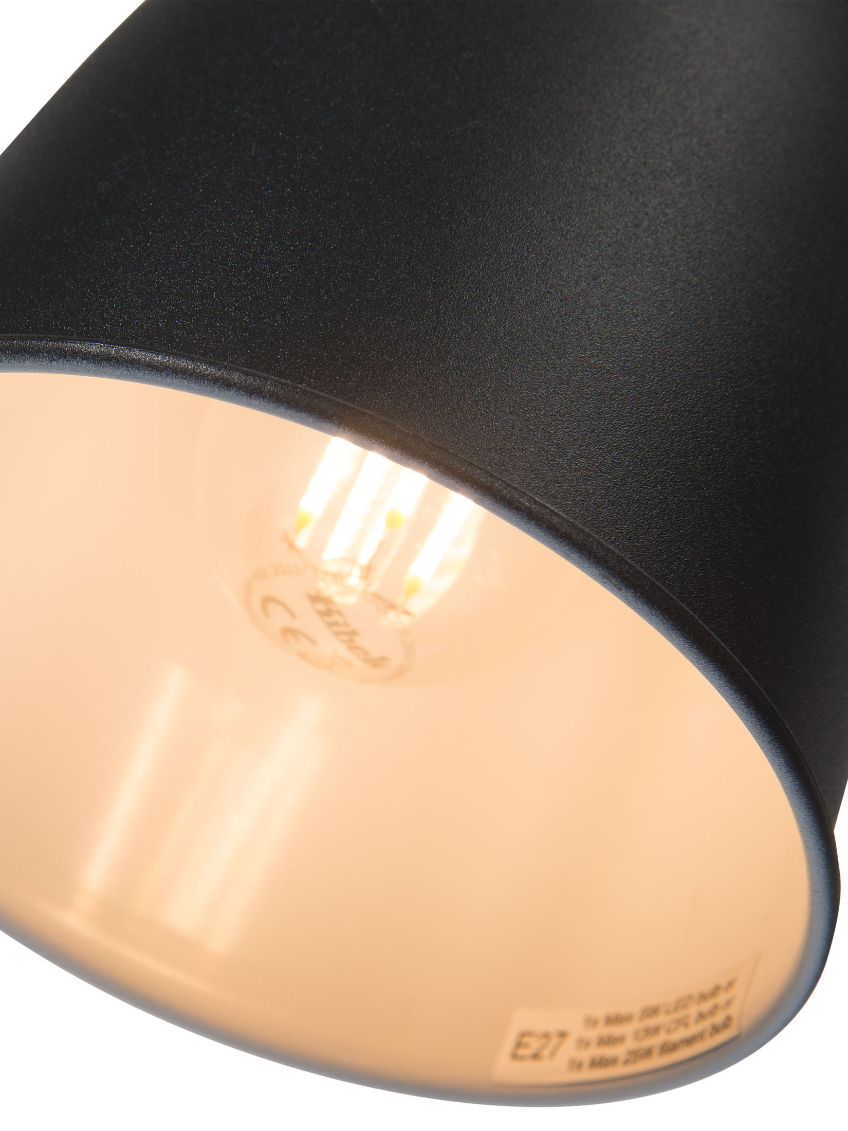 Timelessi Tischleuchte, Sand Black
