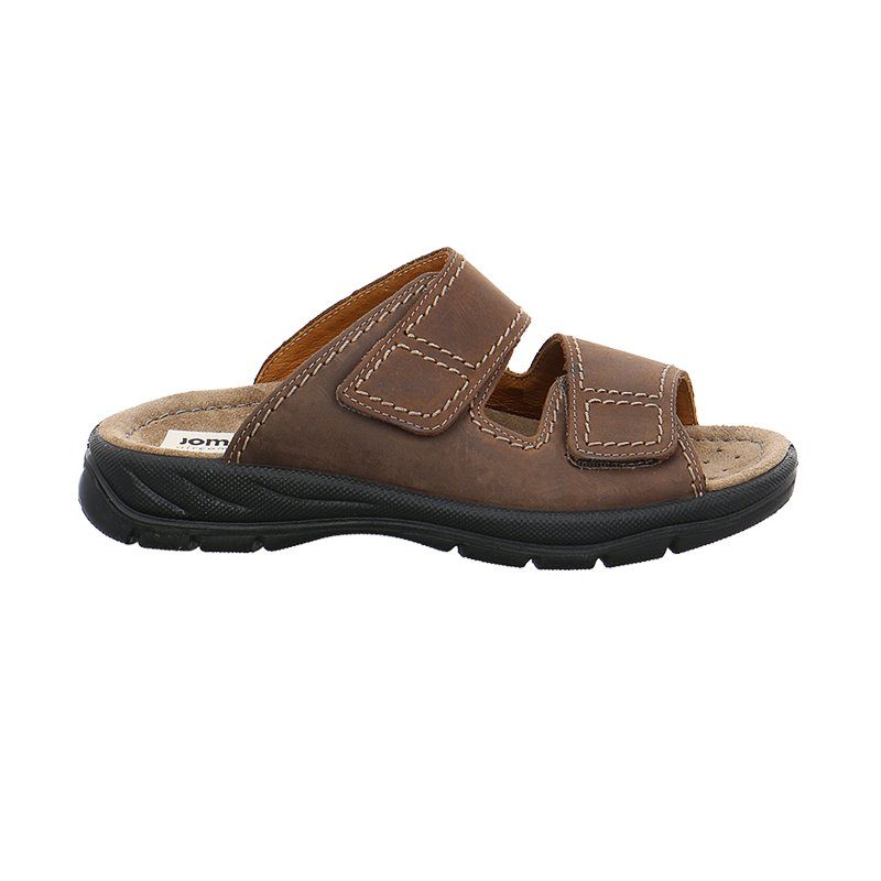 Jomos Mobila Pantolette mit Lederinnensohle