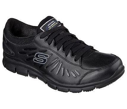 Skechers Eldred Schnürschuh Berufsschuh mit bequemer Memory Foam Innensohle