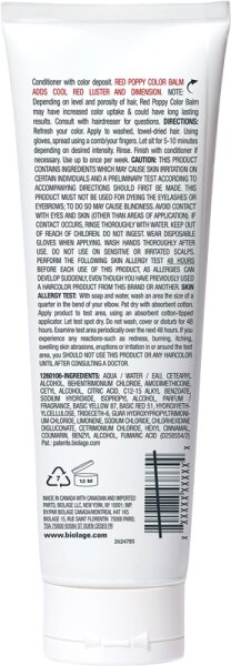 Biolage Color Balm Red Poppy Conditioner
