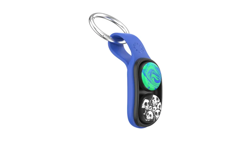 PopPuck – Trickspielzeug Fidget-Spaß mit zwei Trickmagneten - Blue Jar
