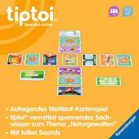 tiptoi® Quiz Naturgewalten - Lernspiel ab 6 Jahren