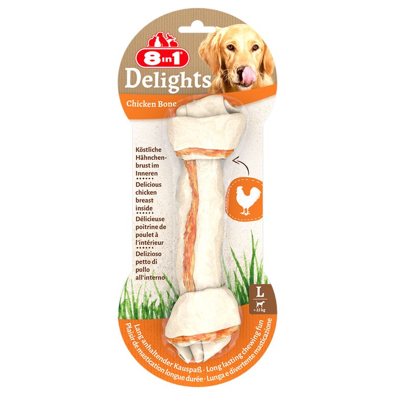 8in1 Delights Kauknochen Huhn