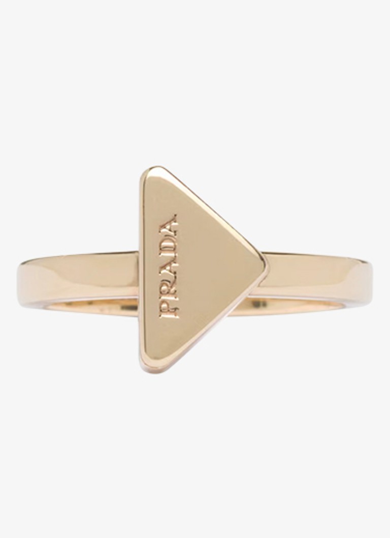 Anello Prada con logo