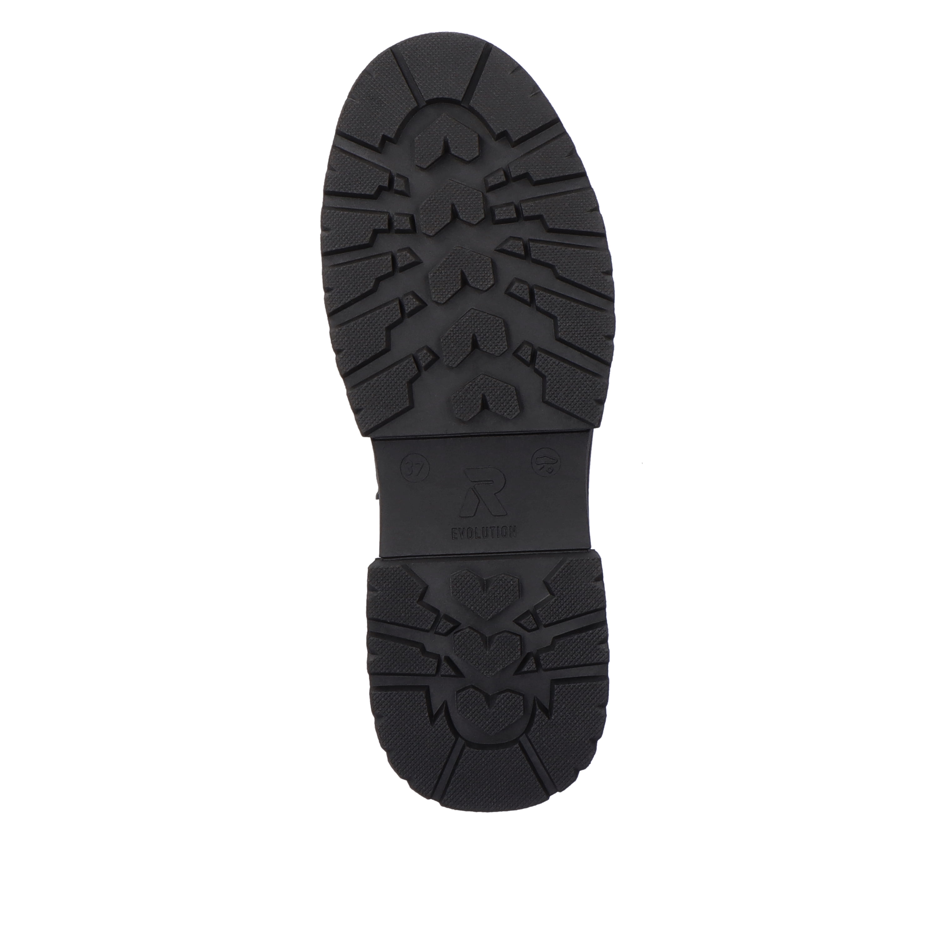 Rieker Damen Schnürstiefel army-green black