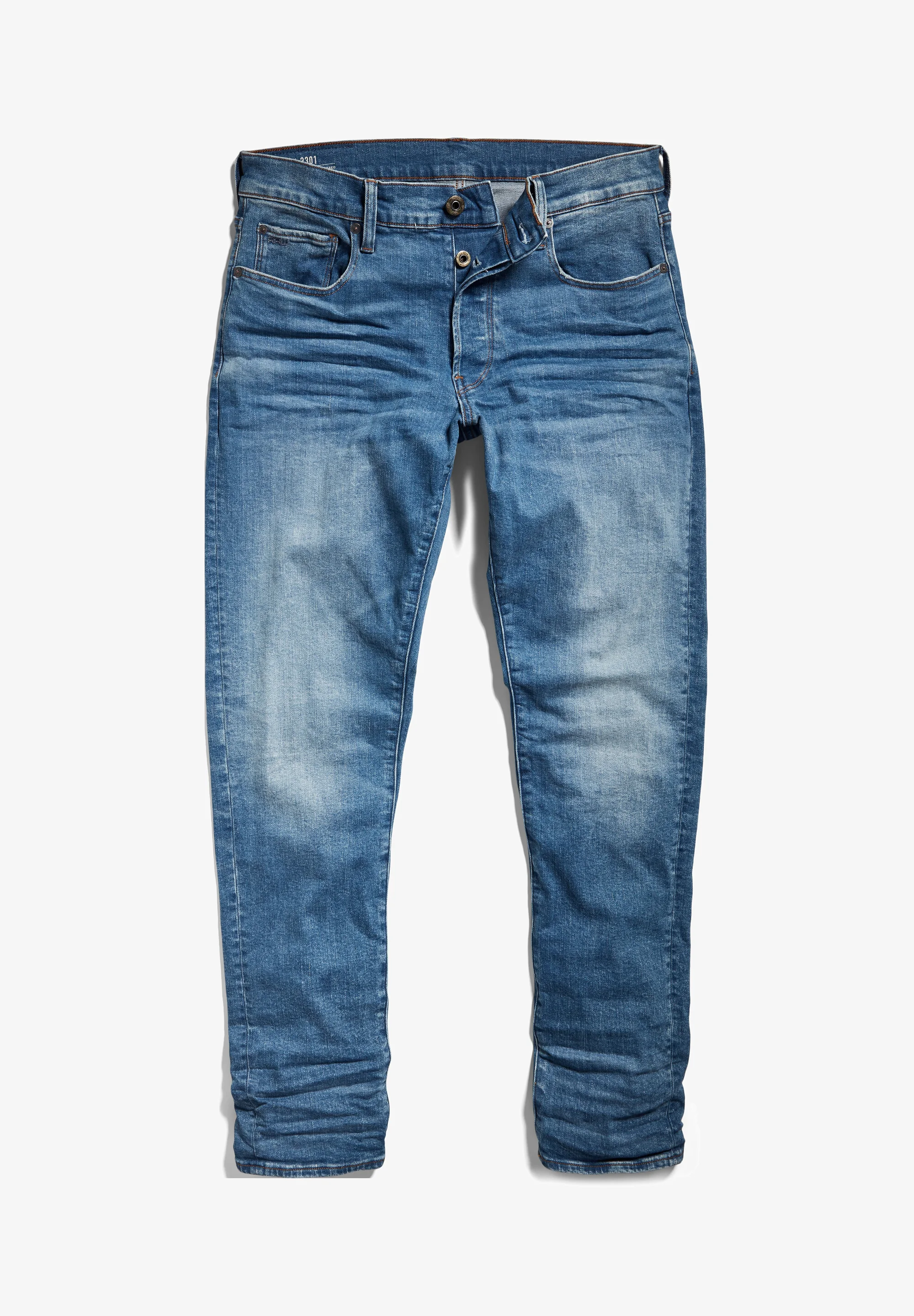 G-Star 3301 STRAIGHT TAPERED - Vaqueros de corte cónico