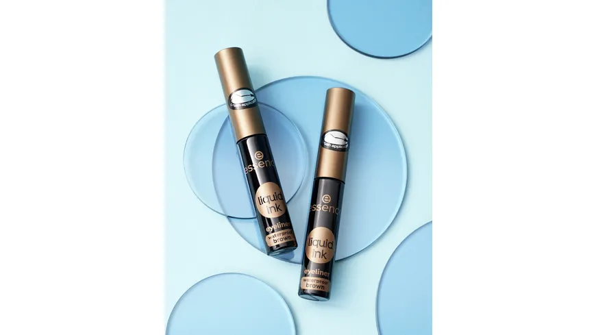essence liquid ink eyeliner waterproof brown 02 - Ash brown