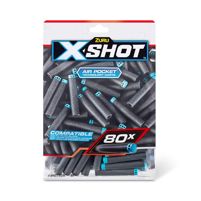 X-Shot Piler 80-pk, X-shot