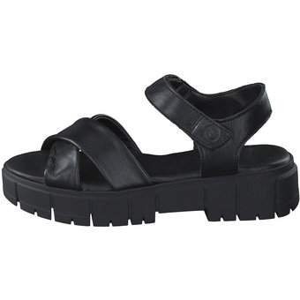 Tamaris Sandale in schwarz