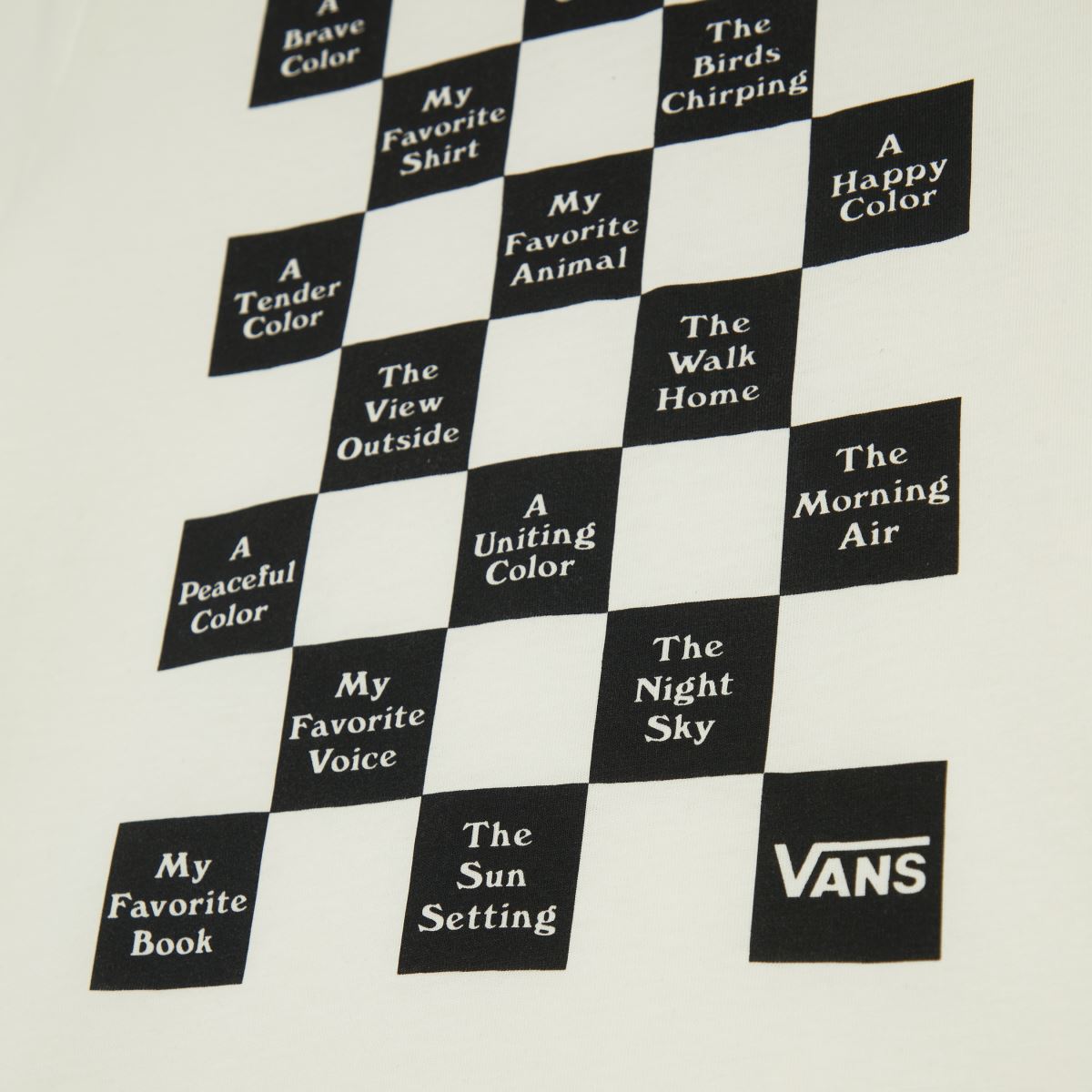 Vans checkerboard 21 fehér és fekete színben