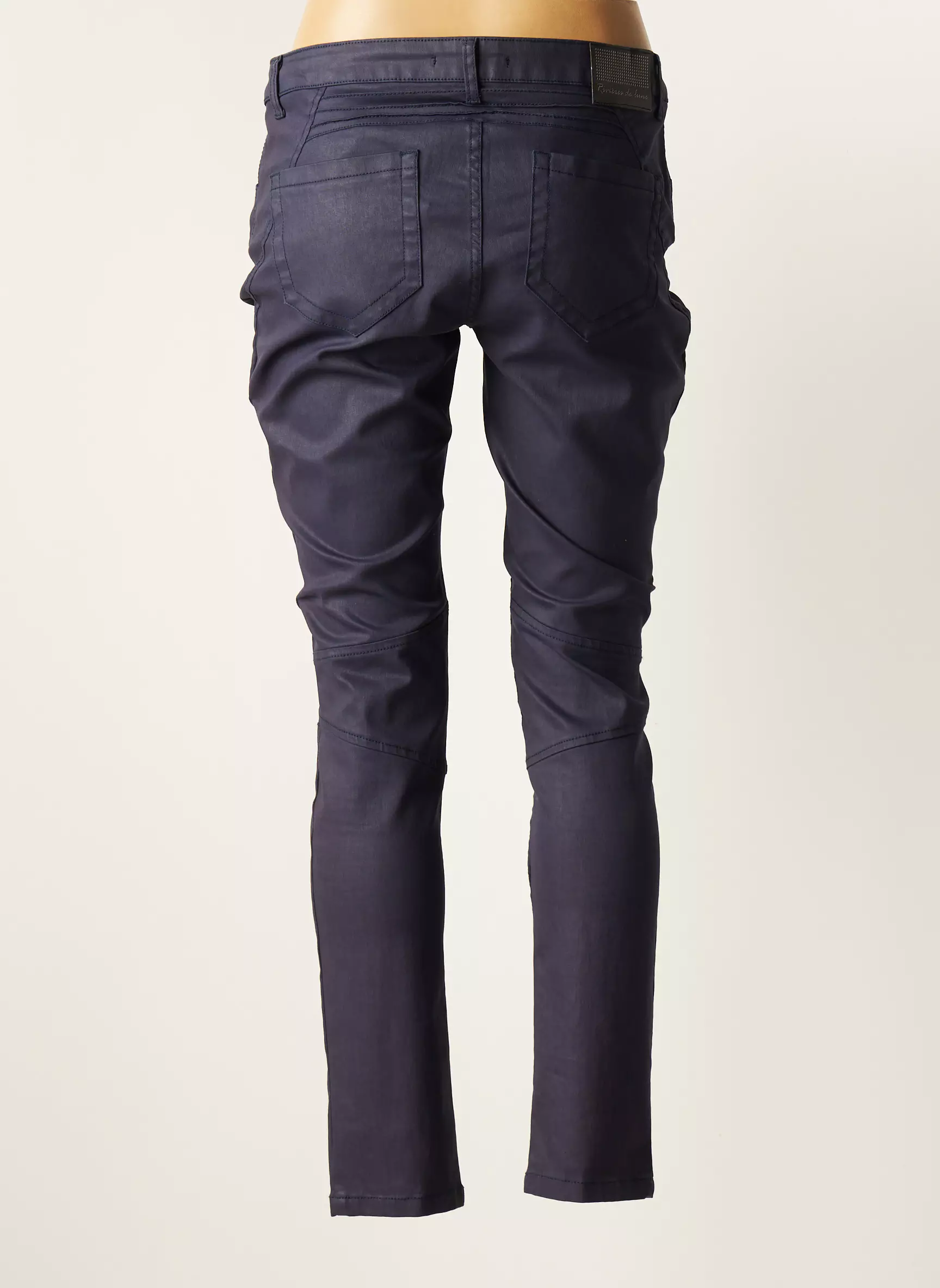 Rivieres De Lune Pantalons Slim Femme couleur violet