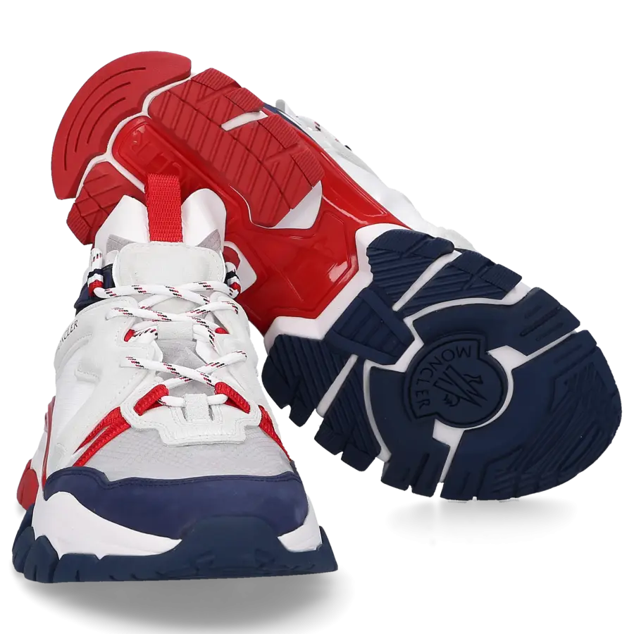 Moncler - Sneaker low LEAVE NO TRACE Kalbsleder - weiß