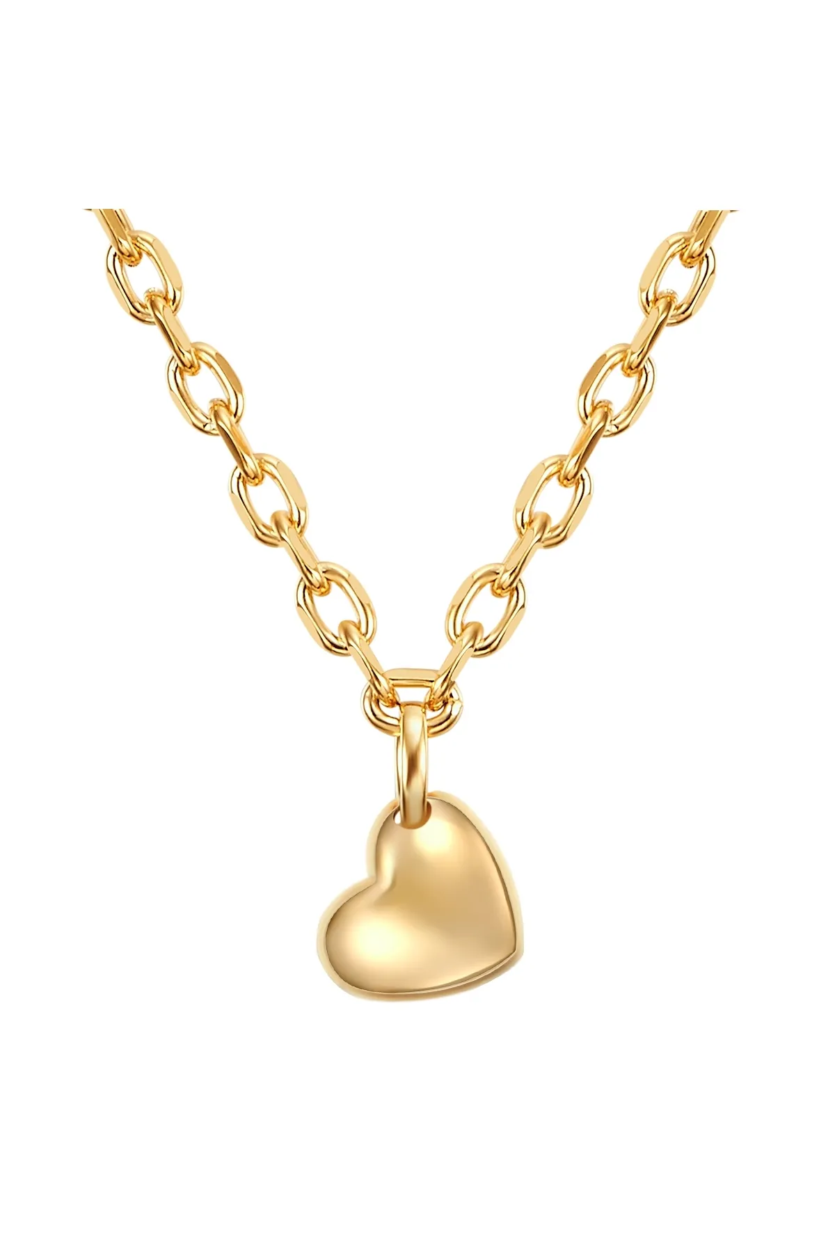 YOKOAMİİ  Modeschmuckhalskette Kette mit Anhänger gelbgold