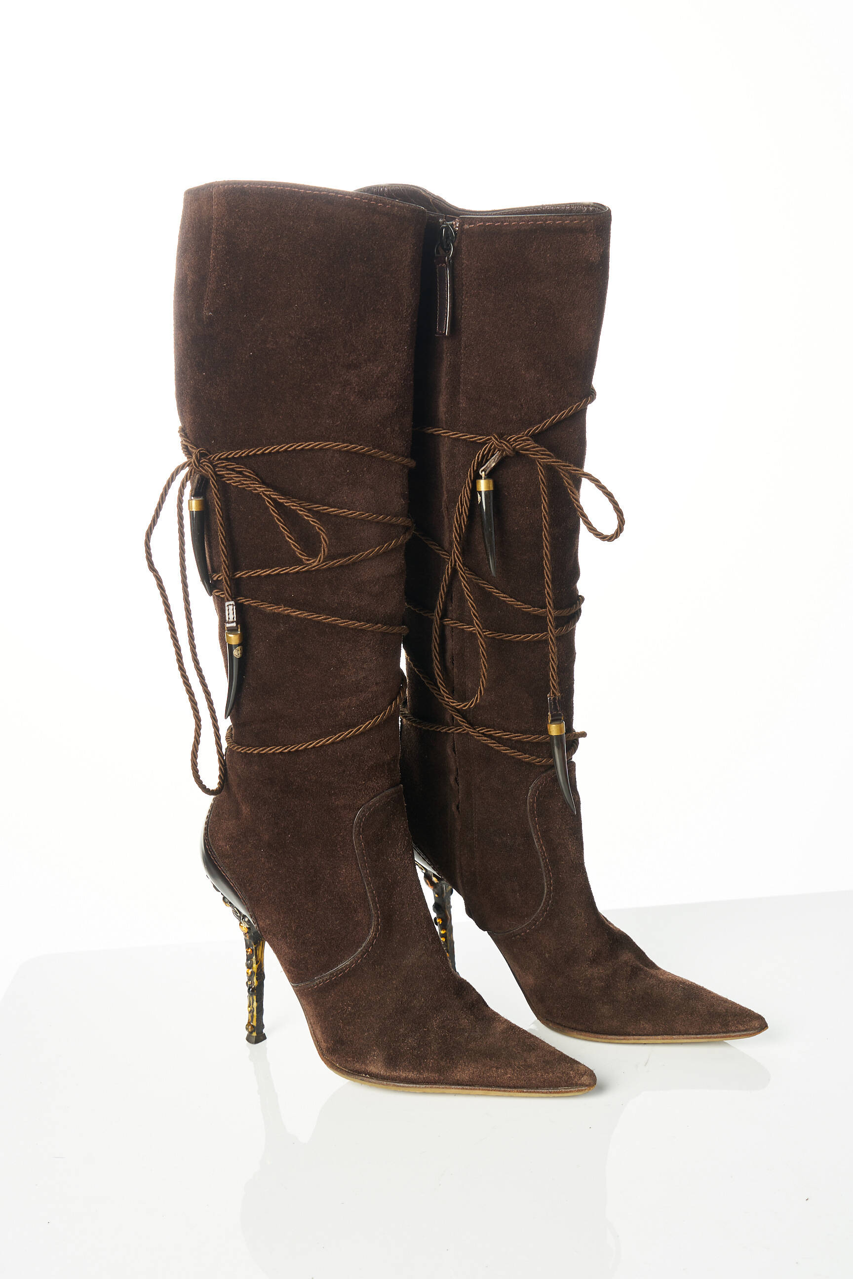 Giuseppe Zanotti Bottes Femme couleur marron