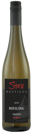 2022 Rusticus Riesling *** trocken - Privatkellerei Storz