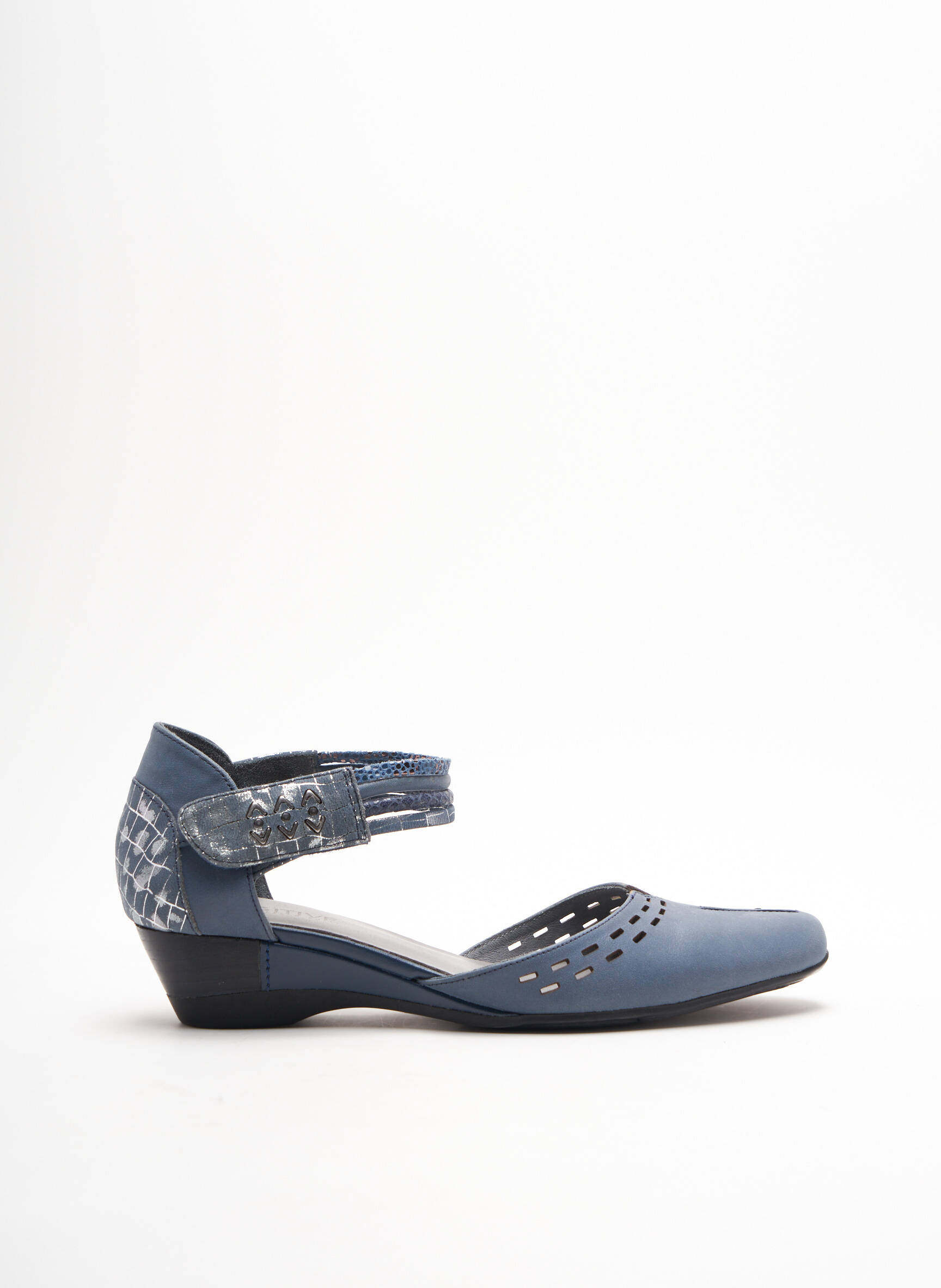 Fugitive By Francesco Rossi Sandales Nu Pieds Femme couleur bleu