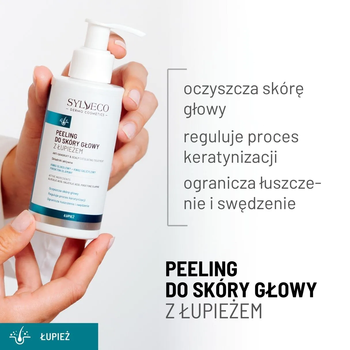 Sylveco Dermo Peeling για τριχωτό της κεφαλής με πιτυρίδα