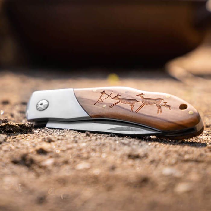 Taschenmesser Caveman Steel