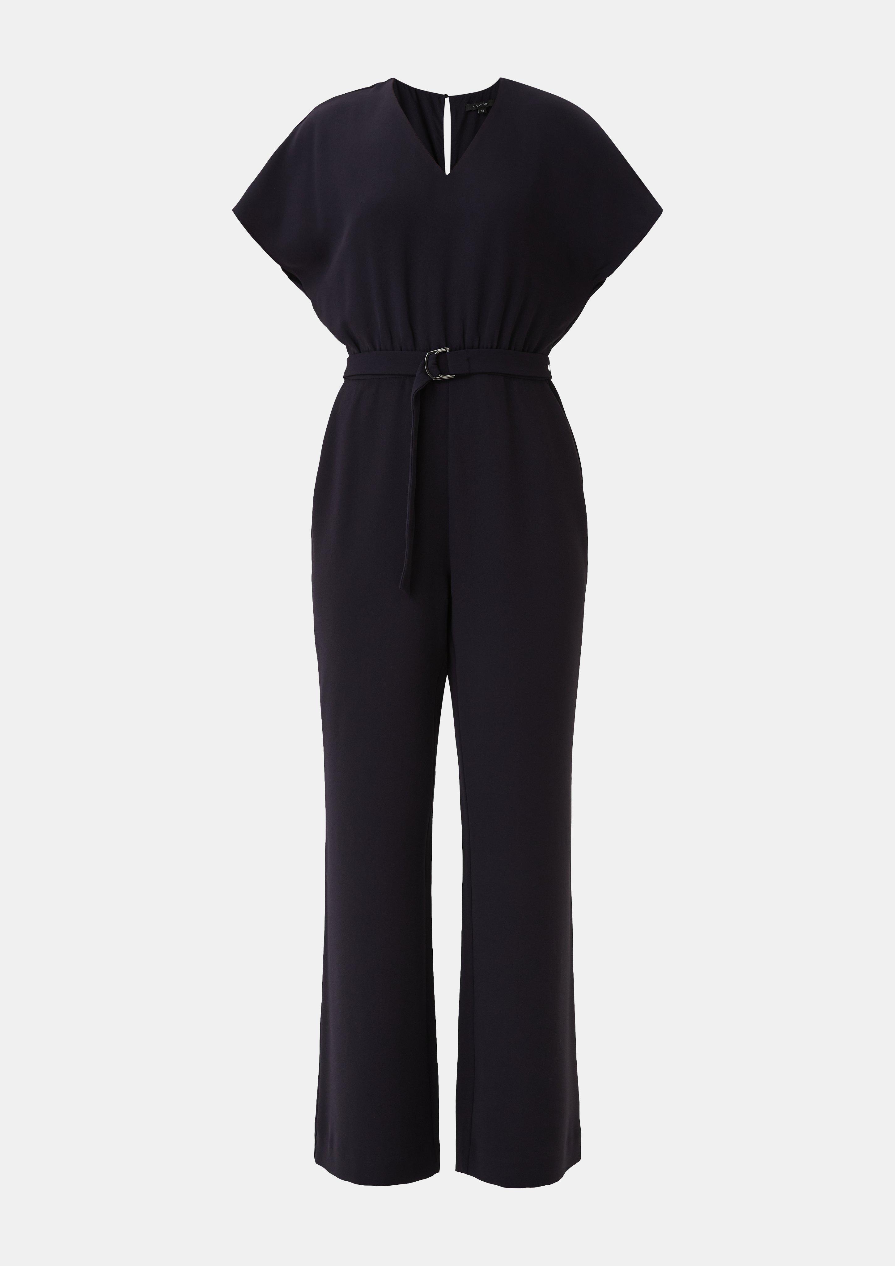 Overall mit integriertem Gürtel - navy