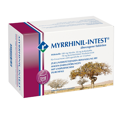 MYRRHINIL INTEST überzogene Tabletten  500 St  Tabletten, überzogen