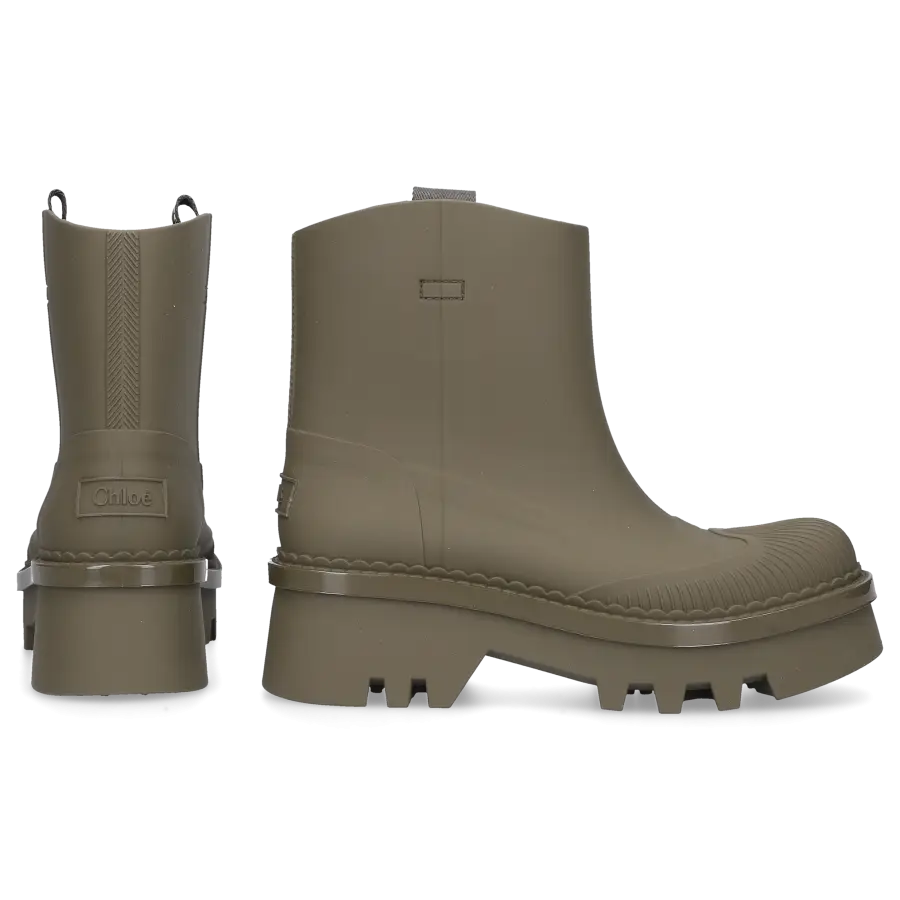 Chloé - Stiefel RAINA RAIN Gummi - oliv