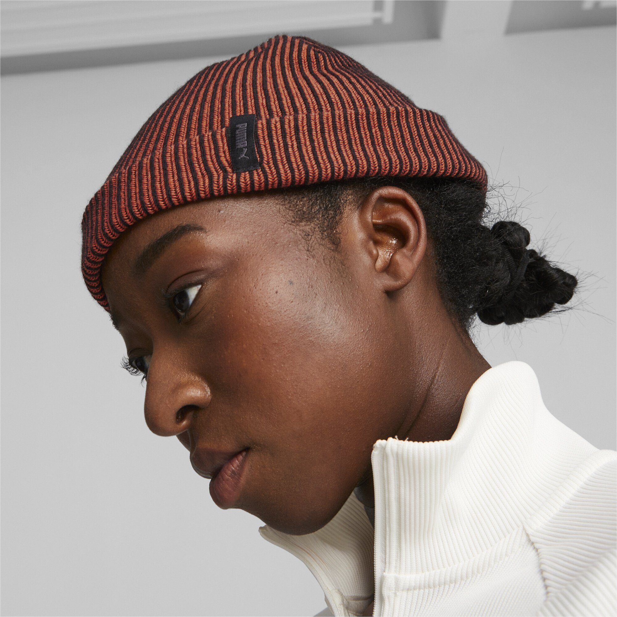 PUMA Beanie Ribbed Fisherman Beanie Erwachsene