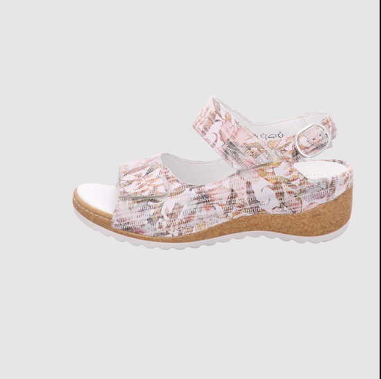WALDLÄUFER Klassische Sandalen rose 306002