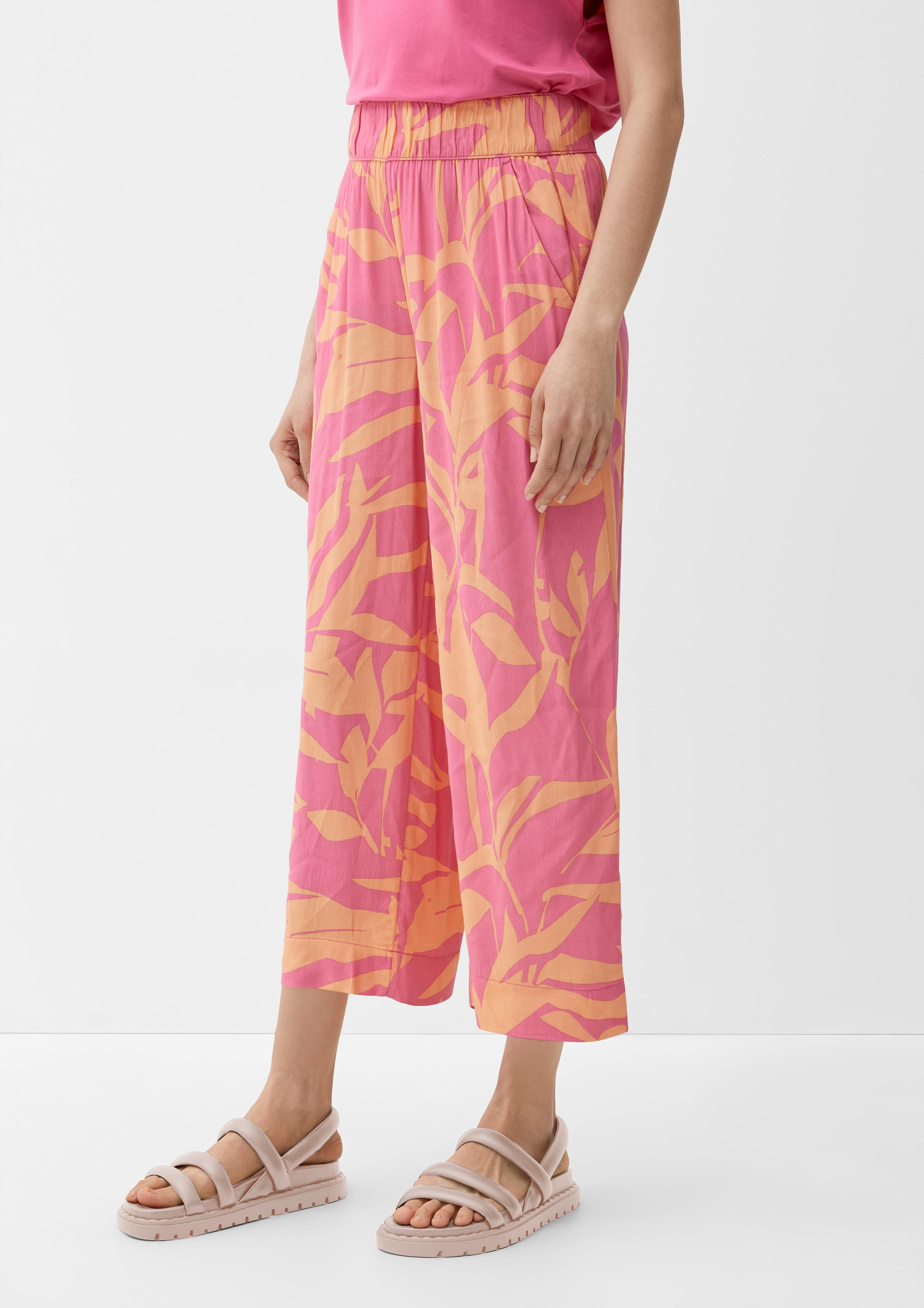 Loose: Hose mit Crêpe-Struktur  2131907-44A3