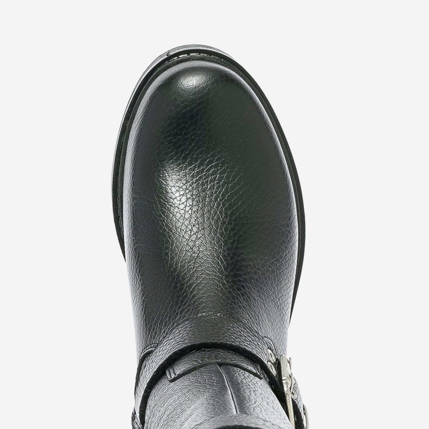 Botte TEXTO noire en cuir