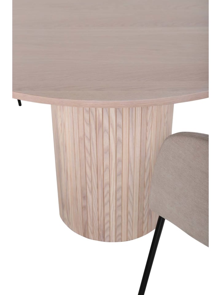 ebuy24 Essgruppe Bianca 2 (5-teilig) Whitewash 110 x 110 cm günstig kaufen onesize