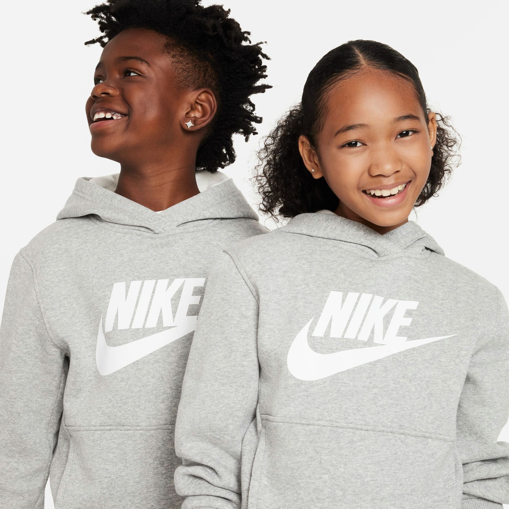 Nike Sportswear Kapuzensweatshirt CLUB FLEECE BIG KIDS' HOODIE