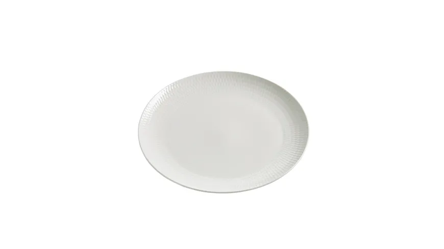 MAXWELL & WILLIAMS Diamonds round Teller rund, 23cm, Porzellan Weiß