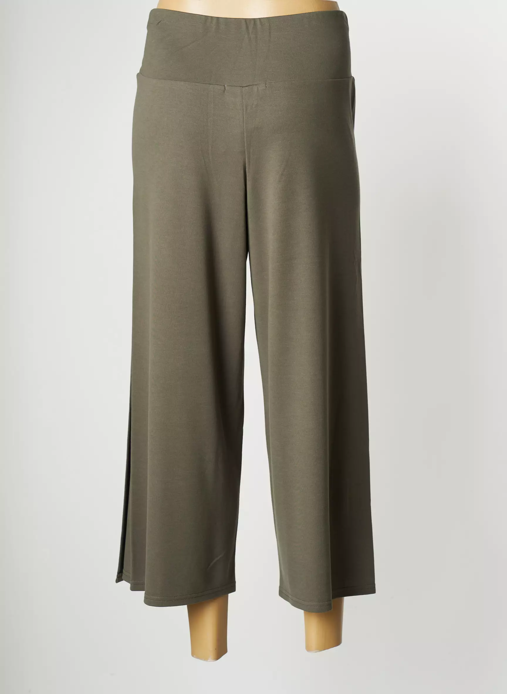 Kalisson Pantalon7 8 Femme couleur vert