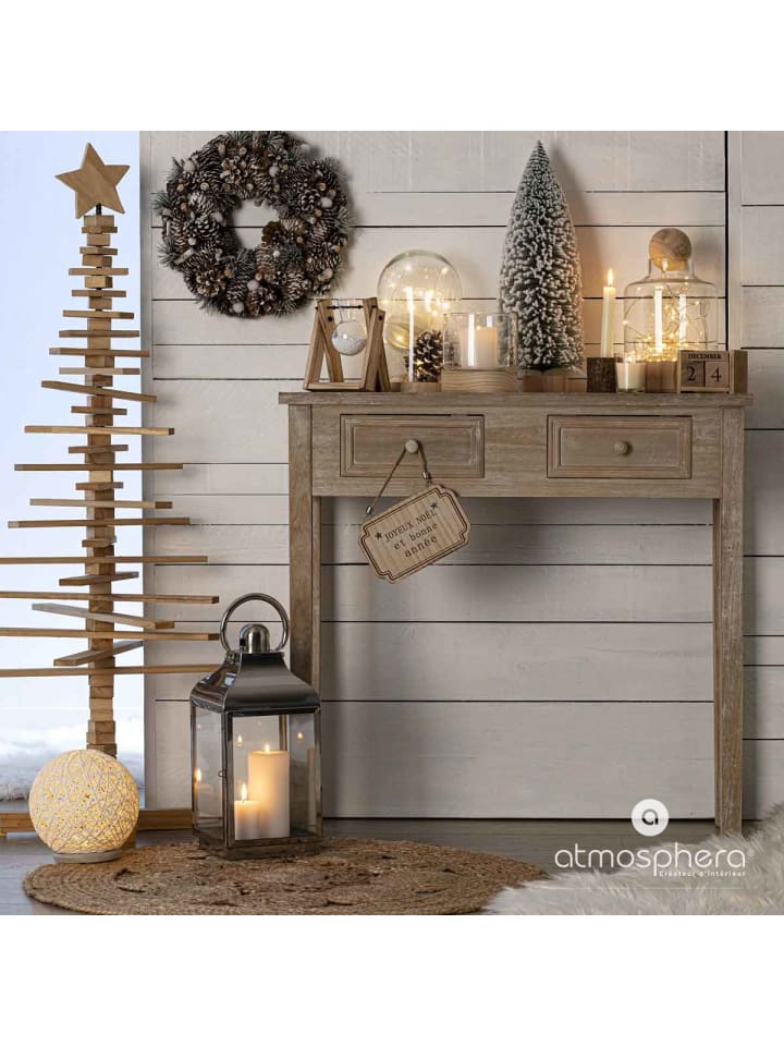 Atmosphera Créateur d'intérieur Holzkonsole in beige günstig kaufen onesize