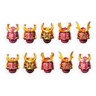 Cyber Samurai Veteran Heads (10)