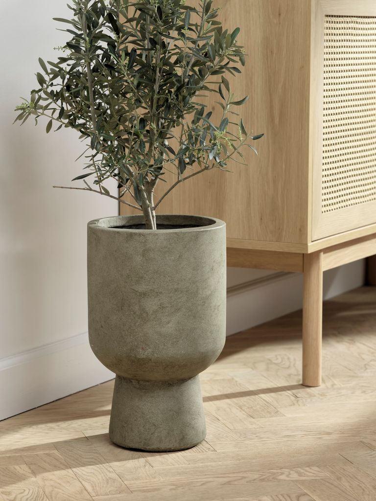 SOLVI Blomsterpotte SOLVI Ø25xH40cm grønn