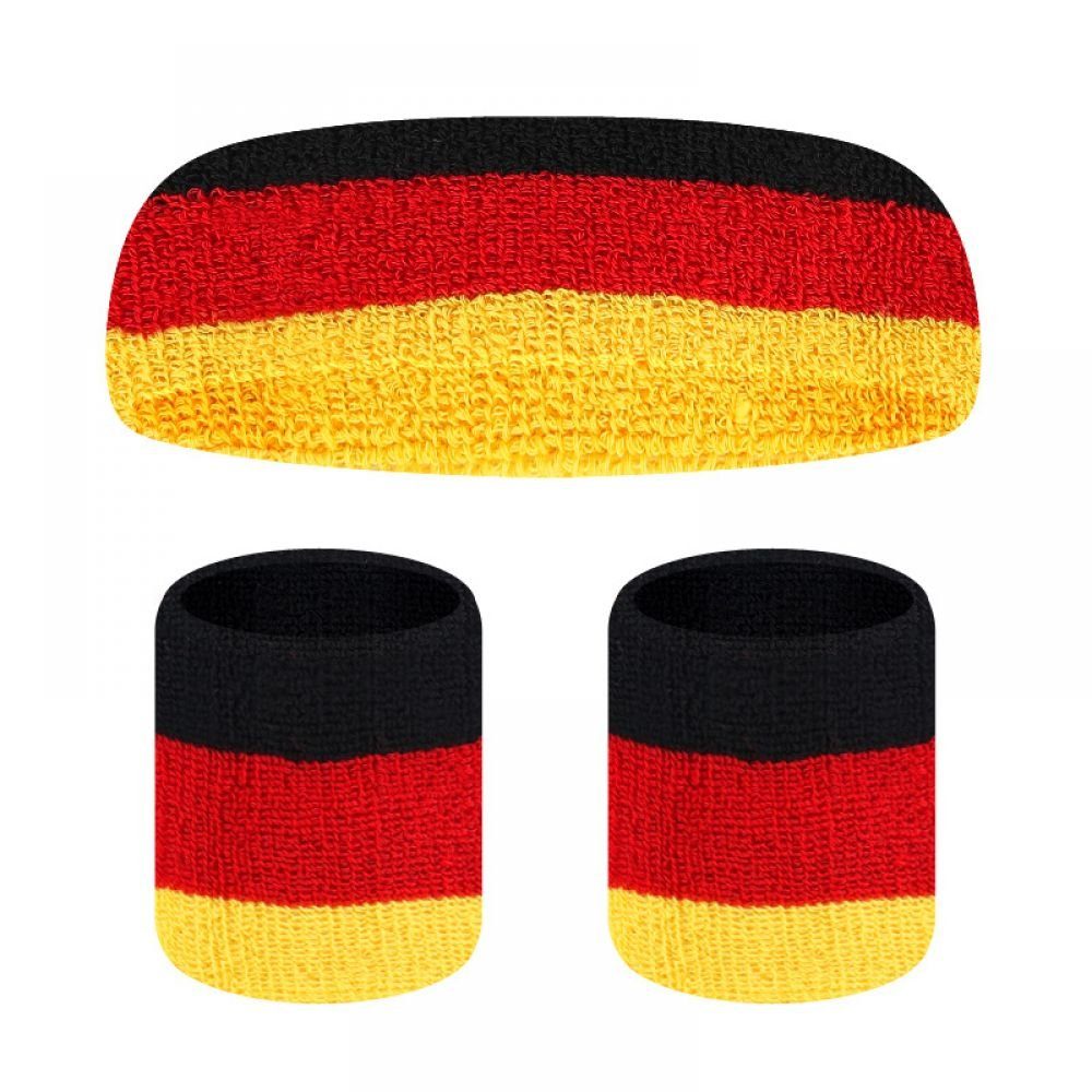 FeelGlad Schweißband Schweißband aus Baumwolle,80er jahre accessoires, Baumwolle