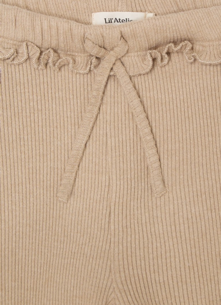 Colanți evazați cu nervuri Lil' Atelier NMF Sophia