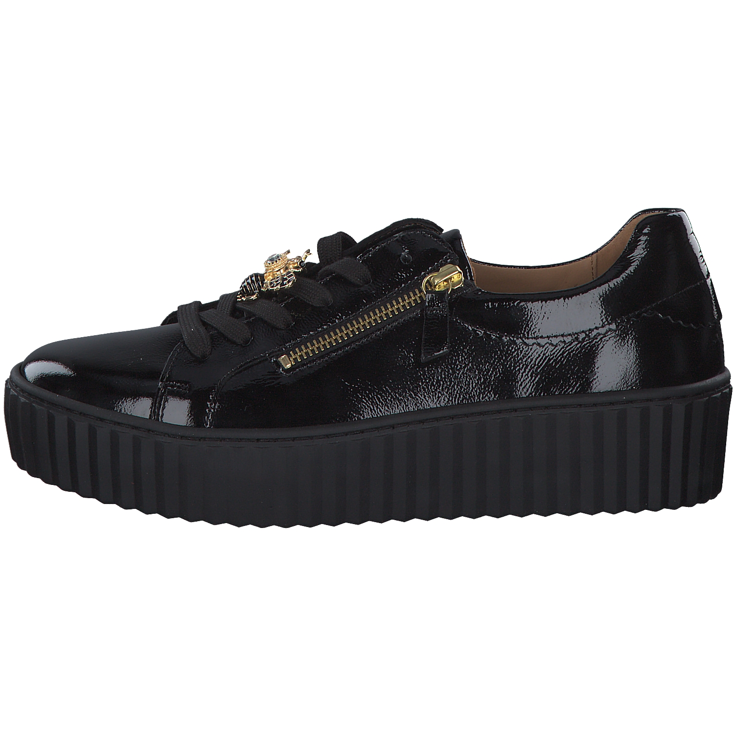 Gabor 43.201, Schnürschuhe, Damen, Schwarz