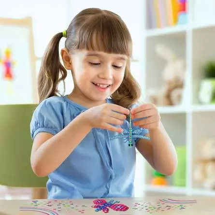 Perlentiere - Bastelset für Kinder ab 6 Jahren